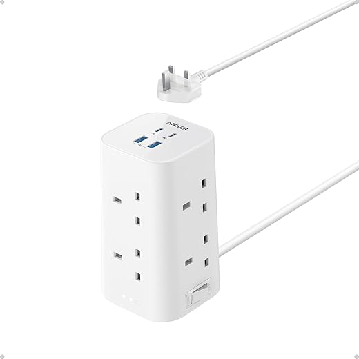Anker 12-in-1 Surge Protector Power Str...