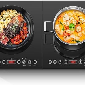 Aobosi Double Induction Cooker with Timer