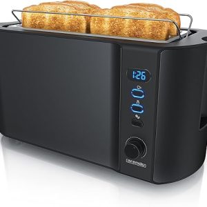 Arendo Frukost 4-Slice Long Slot Toaster