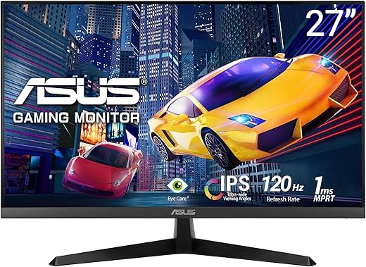 ASUS 27″ FHD Eye Care Gaming Moni...