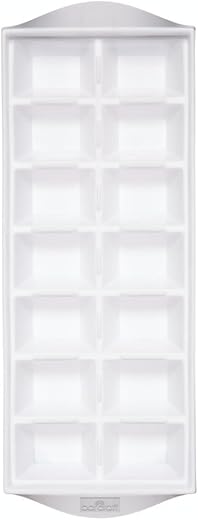 BarCraft White Plastic Ice Cube Tray fo...