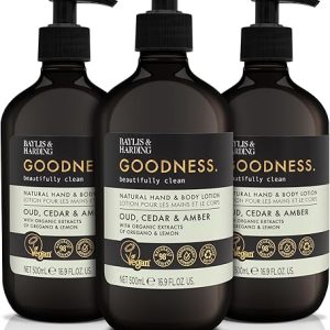 Baylis & Harding Oud, Cedar & Amber Lotion