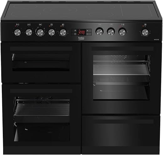 Beko 100cm Electric Range Cooker with 5...