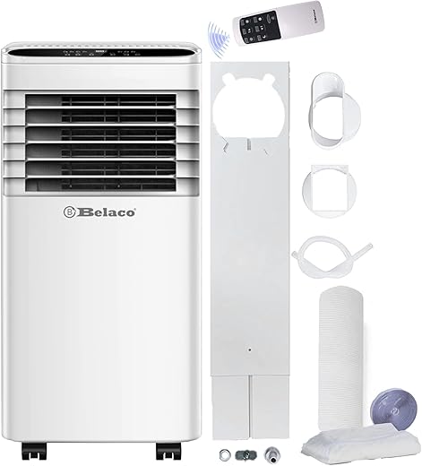 9000 BTU Portable Air Conditioner with ...