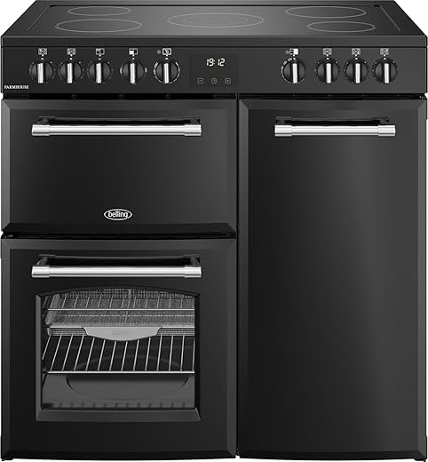 Belling 90cm Electric Range Cooker with...