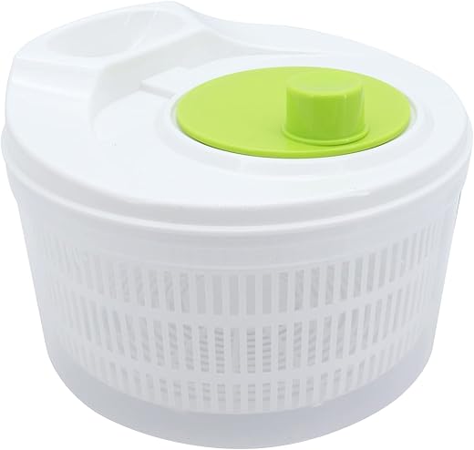 Compact Beowanzk Salad Spinner with Cle...