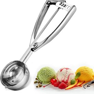 Bixel Stainless Steel Ice Cream Scoop