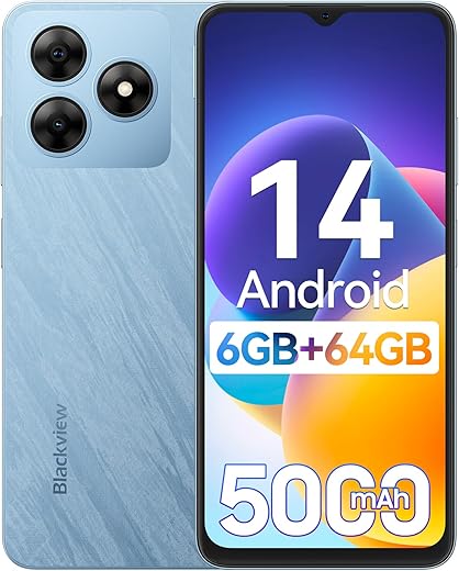 Blackview WAVE 8C Android Phone –...