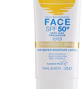 Bondi Sands Fragrance Free Face Sunscreen SPF 50