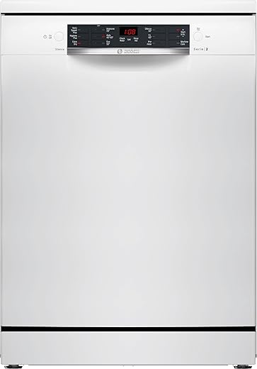 Bosch 60 cm White Free-standing Dishwas...