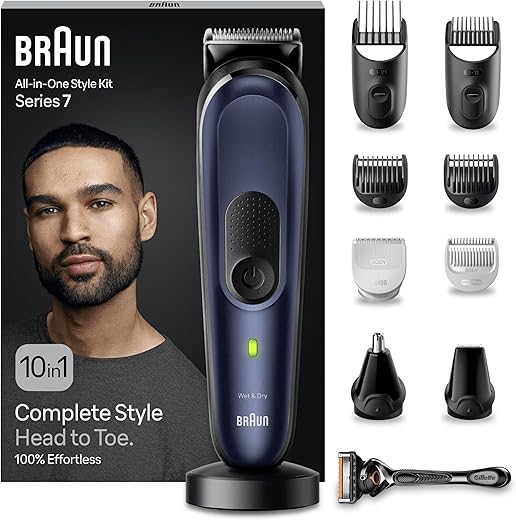 Braun MGK7410 10-in-1 Grooming Kit for ...