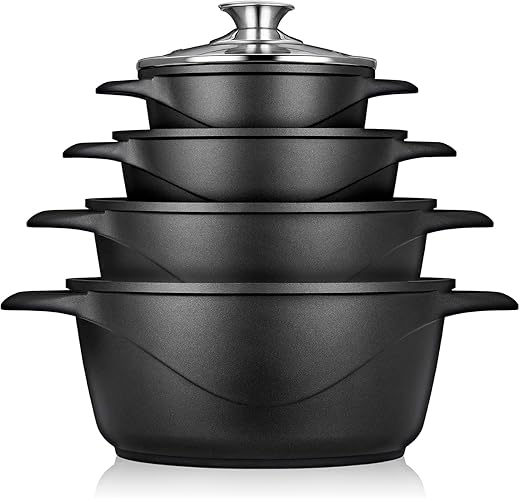 Nonstick Induction Cookware Set –...
