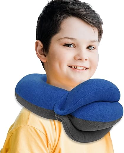 Kids Travel Pillows for Airplane –...