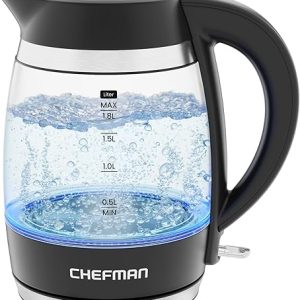Chefman 1.8L Electric Kettle with Auto Shut Off