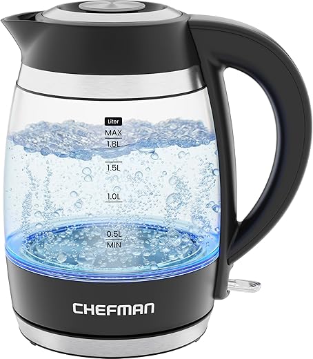 Chefman 1.8L Electric Kettle – 30...