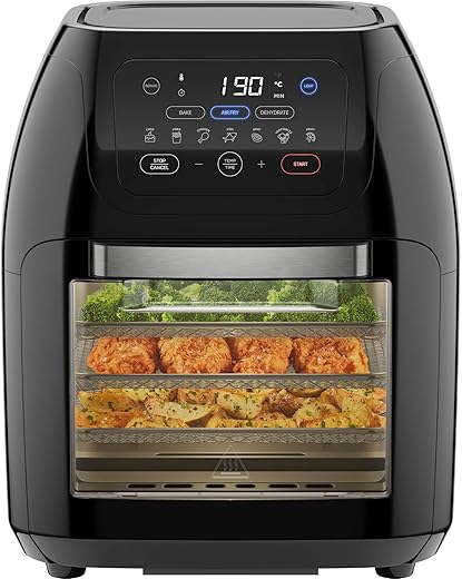 CHEFMAN 5-in-1 Air Fryer Oven, 10L Fami...