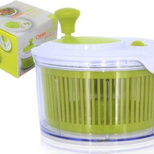 Compact Salad Spinner with Serving Bowl