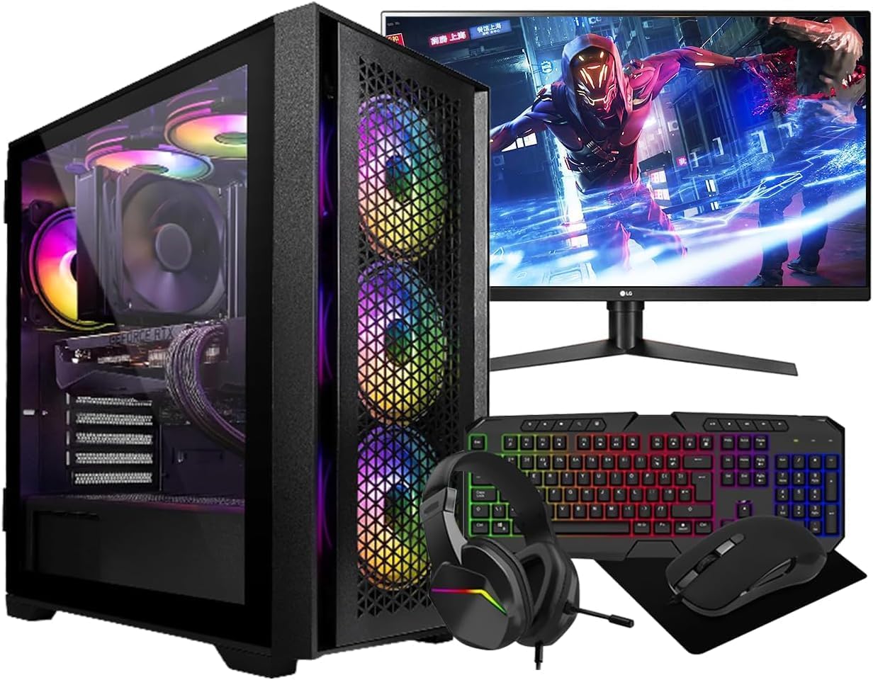 High-Performance Gaming PC Bundle with ...
