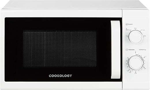 Cookology 800W Freestanding Microwave &...