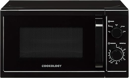 Cookology 800W Freestanding Black Micro...