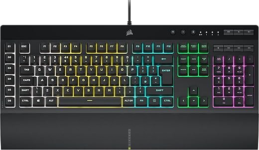 CORSAIR K55 RGB PRO Gaming Keyboard ...