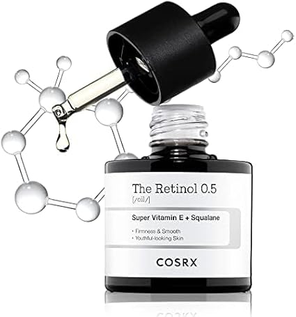 COSRX 0.5% Retinol Face Oil for Youthfu...