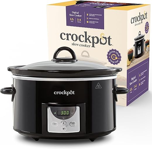 Crockpot Digital Slow Cooker 3.5 L