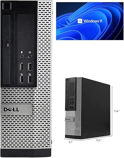 Renewed Dell Optiplex Core i5 Tower PC ...