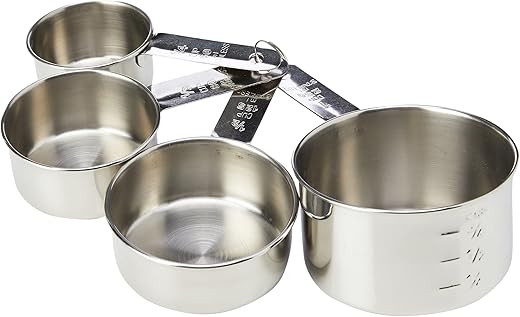 Stainless Steel Measuring Cups Set of 4...