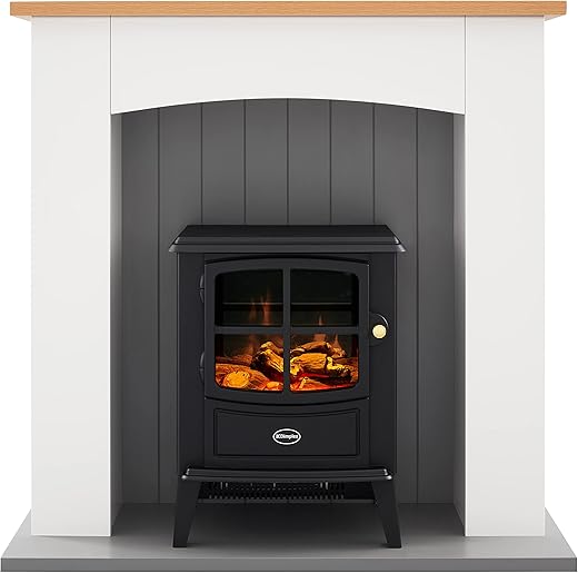 Dimplex Oakmead Electric Stove Suite &#...