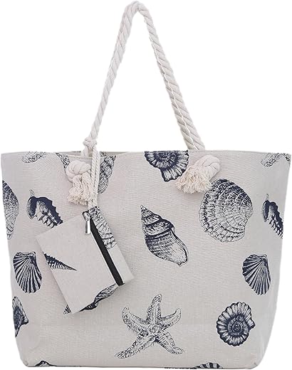 Large Waterproof Beach Bag for Women &#...