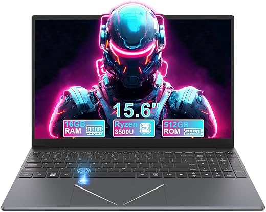 High-Performance 15.6″ Laptop wit...