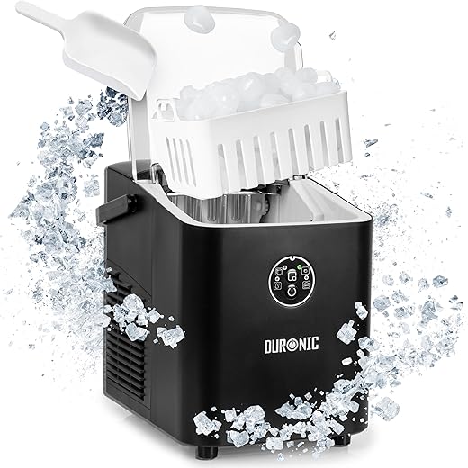 Duronic ICM12 Portable Ice Maker –...