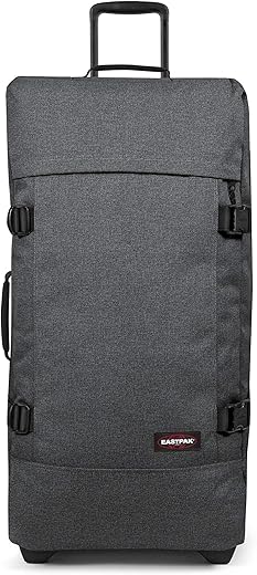 Eastpak TRANVERZ L Black Denim Suitcase...