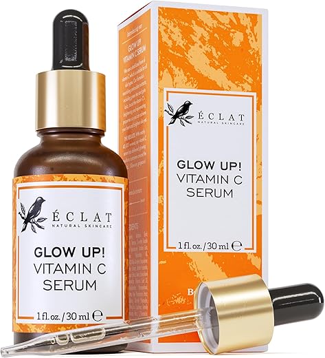 Glow Up Vitamin C Serum with Hyaluronic...