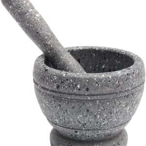 Eco-Friendly Resin Mortar and Pestle Set
