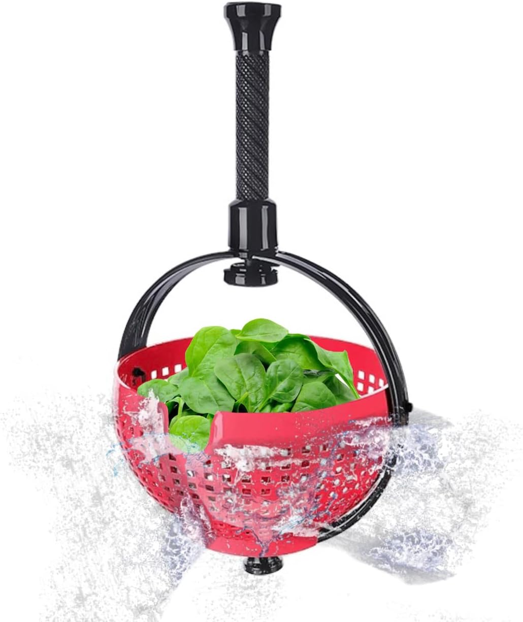 Large Capacity Collapsible Salad Spinne...