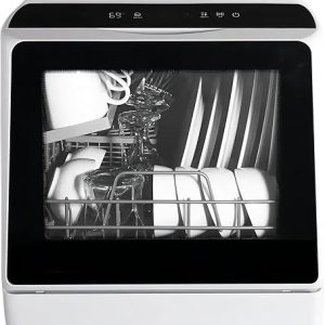 eklipt Mini Countertop Dishwasher with 6 Programs