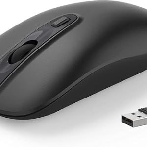 Ergonomic Wireless Mouse for Laptops