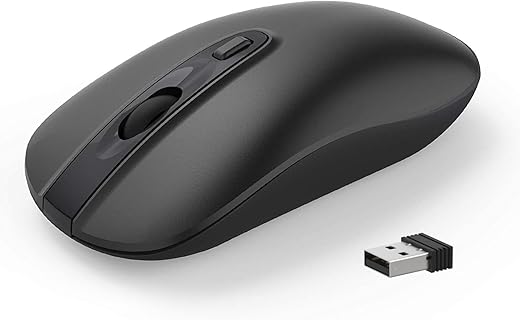 Slim Portable Wireless Mouse – Er...