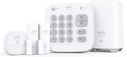 Eufy Security 5-Piece Home Alarm Kit wi...