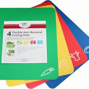 FACKELMANN Color-Coded Flexible Cutting Mats