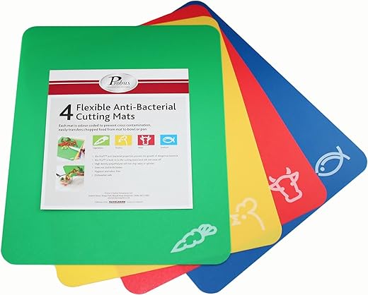 FACKELMANN Color-Coded Flexible Cutting...