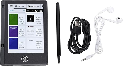 5-Inch Color LCD E-Book Reader with 1+8...
