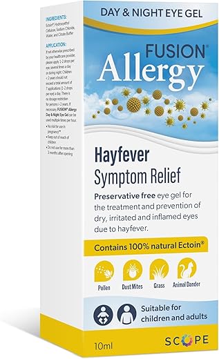 Fusion Allergy Eye Gel – 100% Nat...