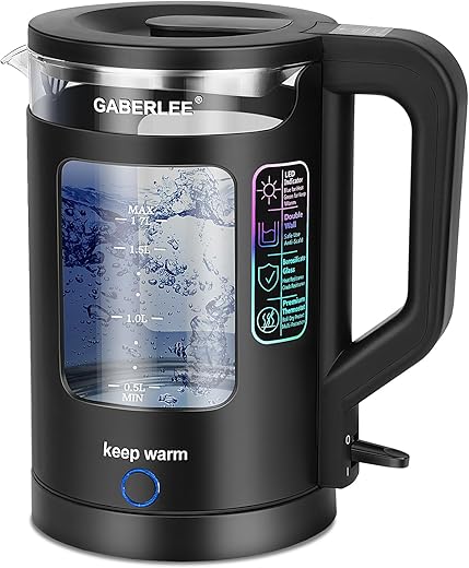 GABERLEE 1.7L Electric Kettle – F...