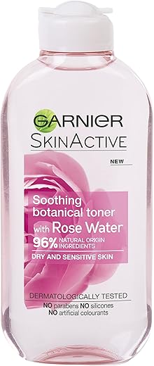 Garnier Rose Water Toner for Sensitive ...