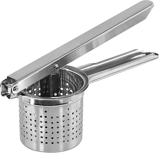 Stainless Steel Potato Ricer & Mas...