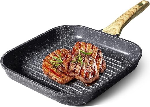 28cm Nonstick Square Griddle Pan –...