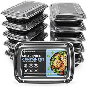 GUANFU BPA Free Meal Prep Containers Set